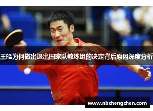 王皓为何做出退出国家队教练组的决定背后原因深度分析